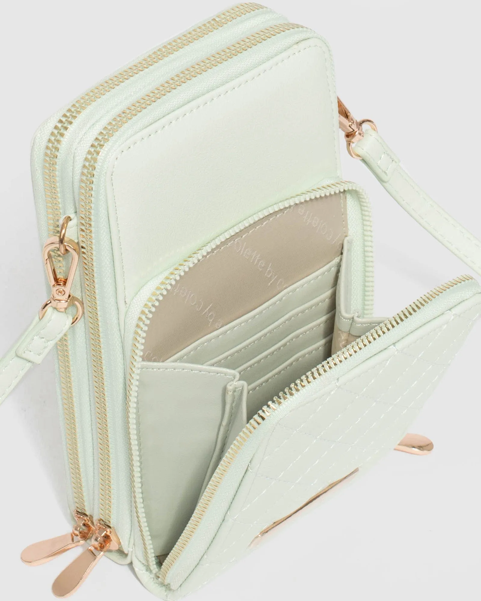 Koni Green Phone Crossbody Bag