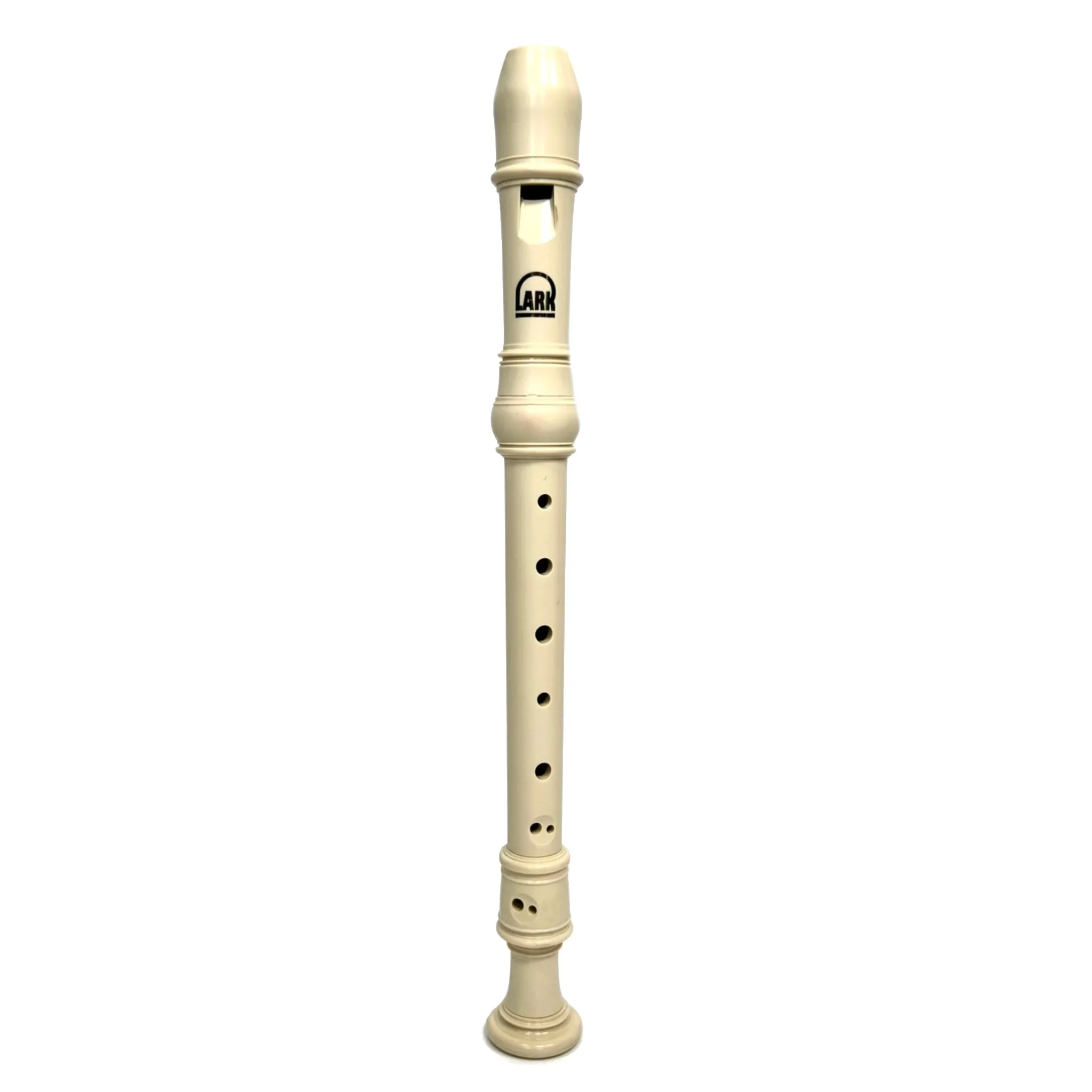 Lark Soprano School Recorder with Case - Cream Gloss with Black Case