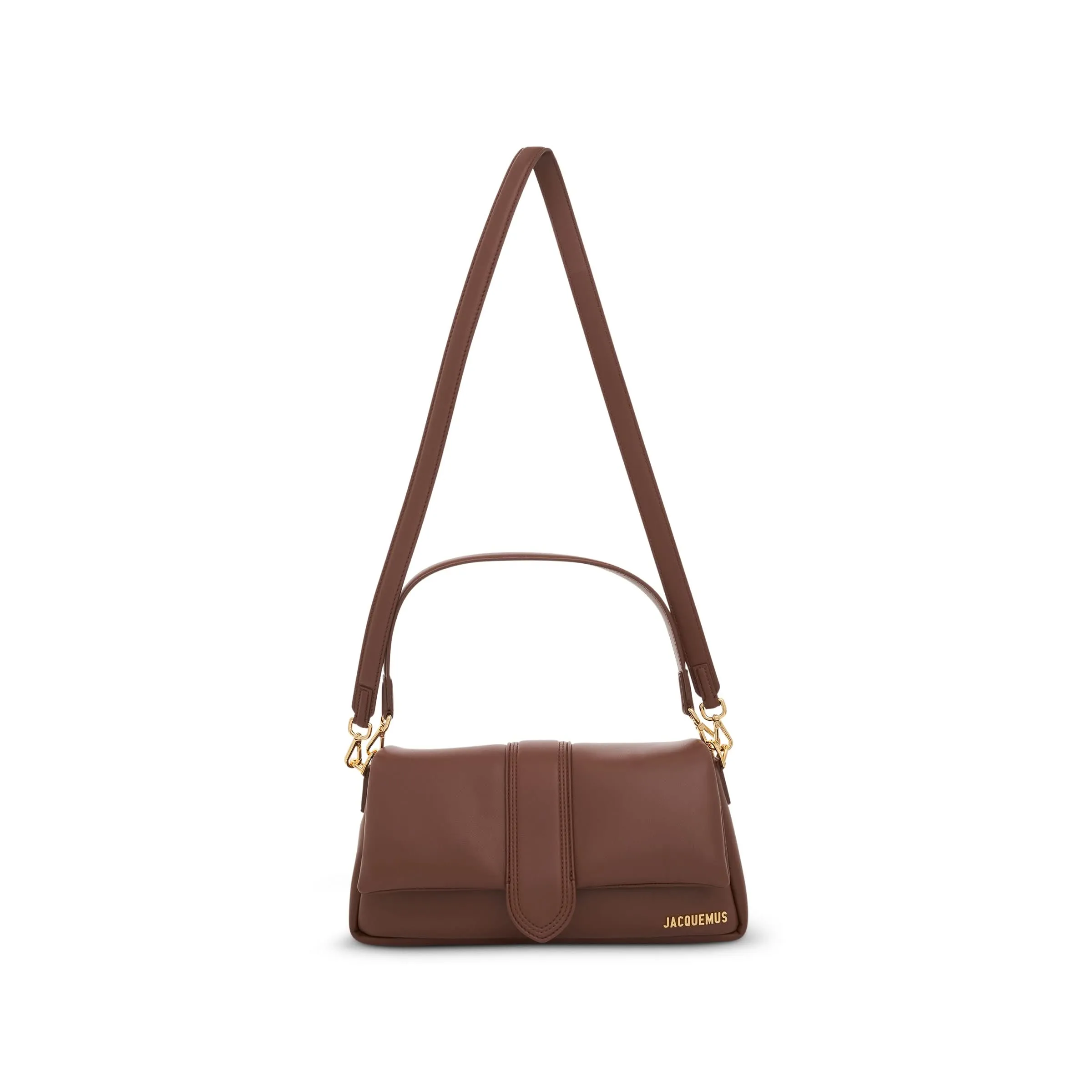 Le Bambimou Leather Bag in Brown