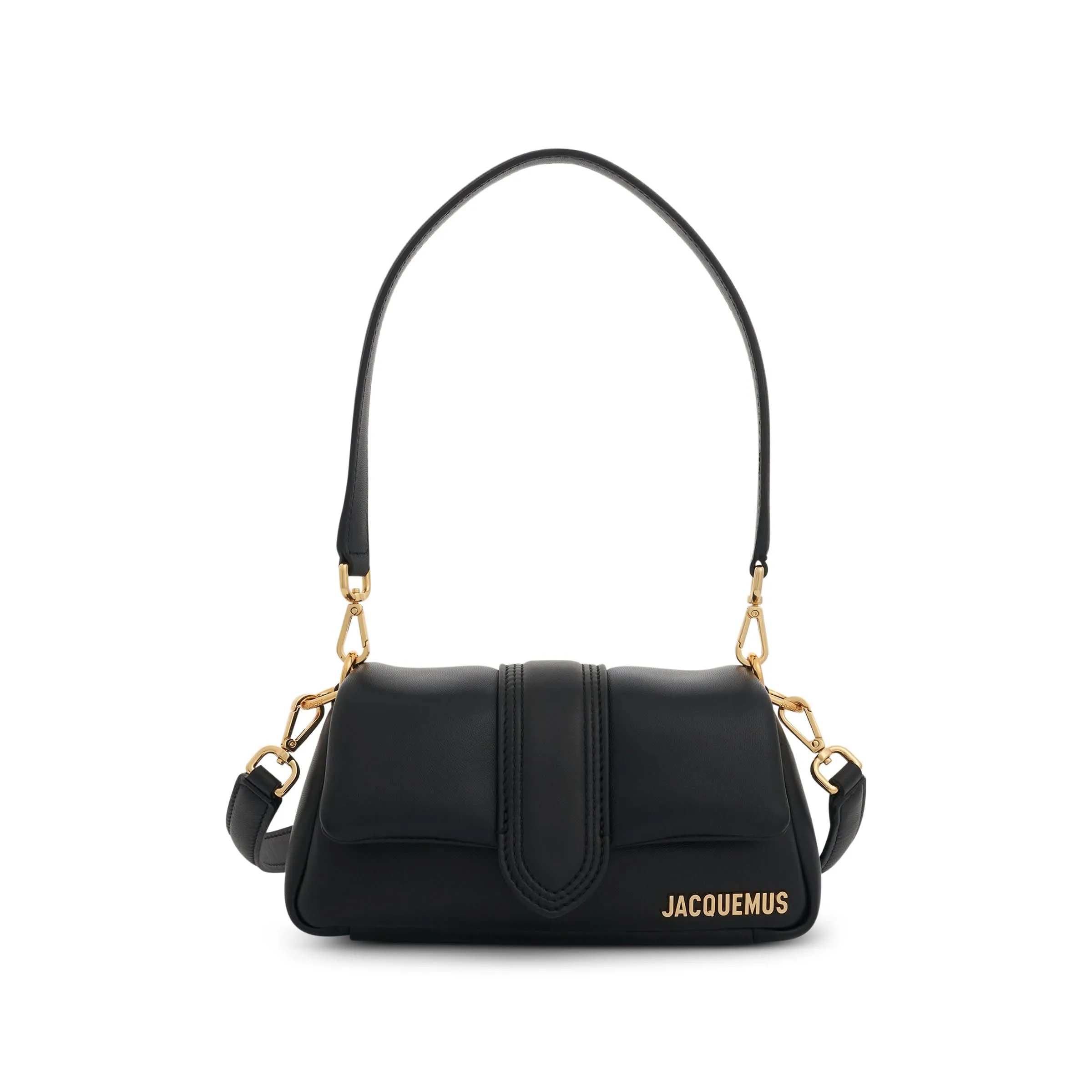 Le Petit Bambimou Leather Bag in Black