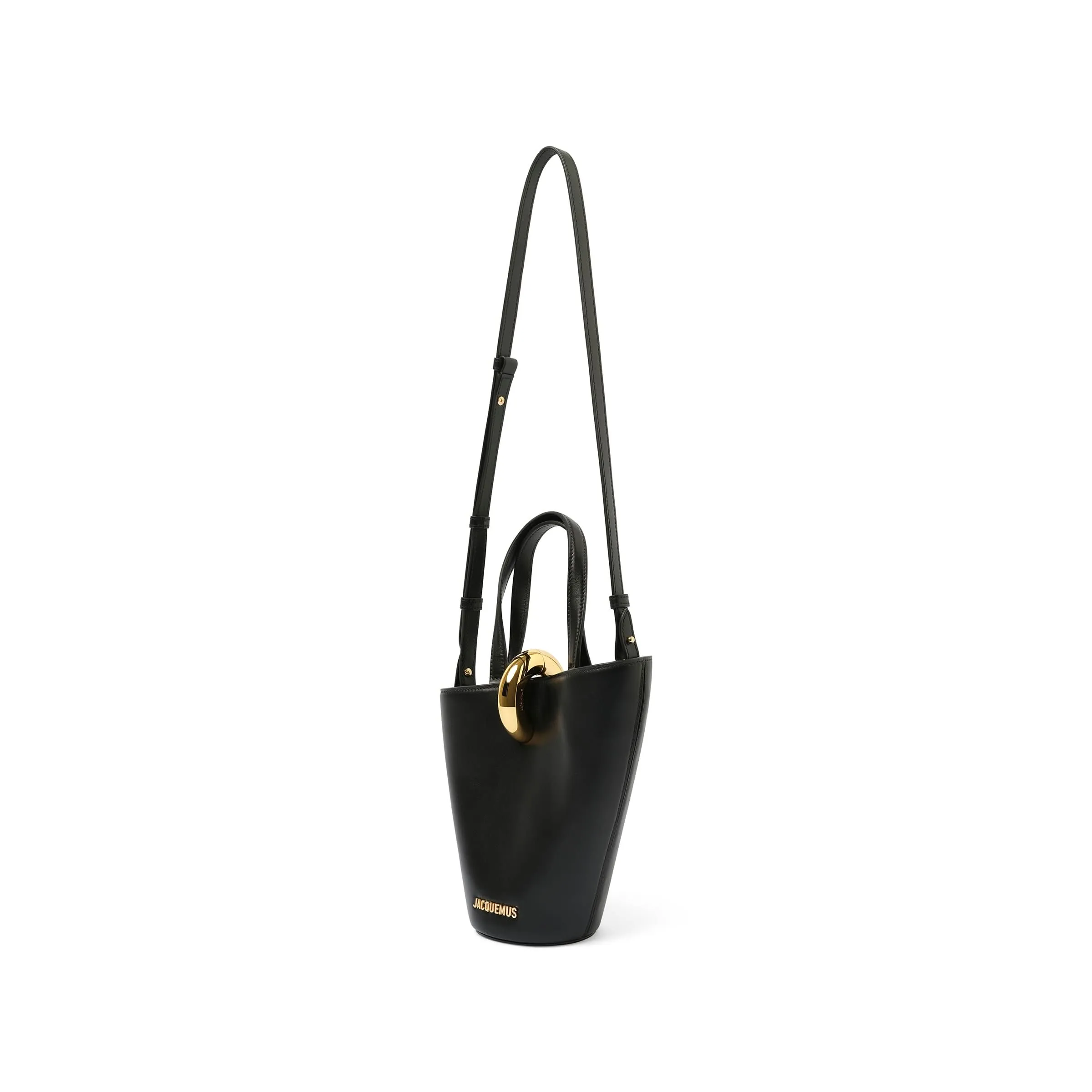 Le Petit Bambola Leather Bag in Black