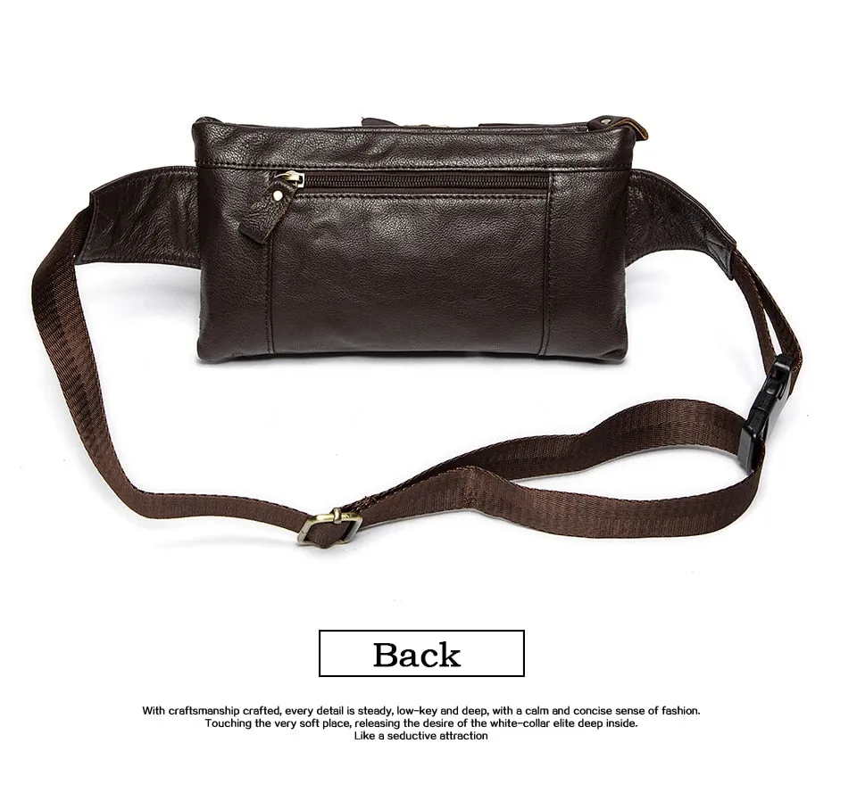 Leather Travel Waist Pack