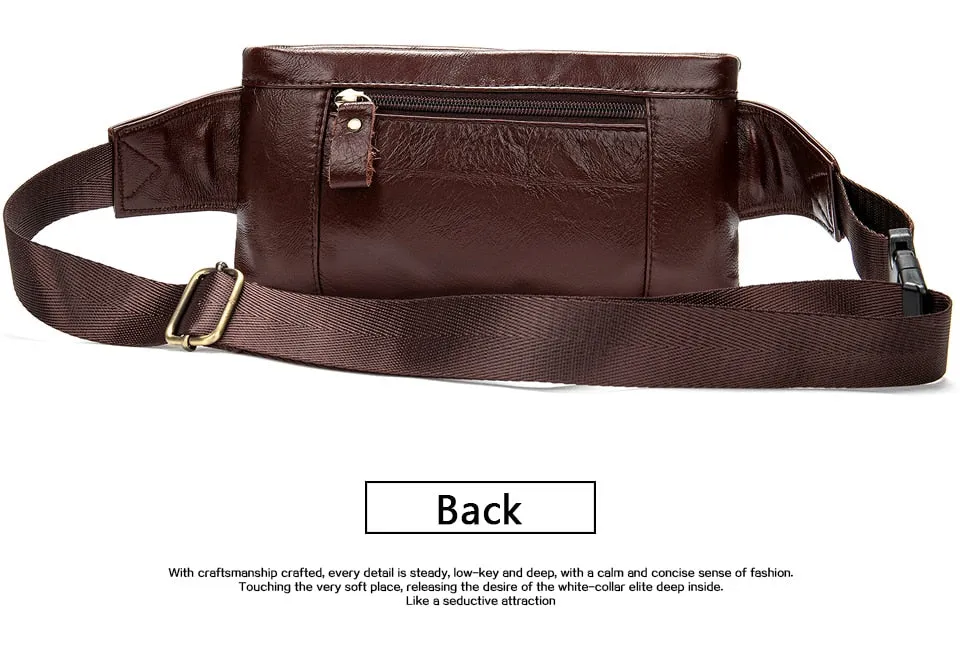 Leather Travel Waist Pack