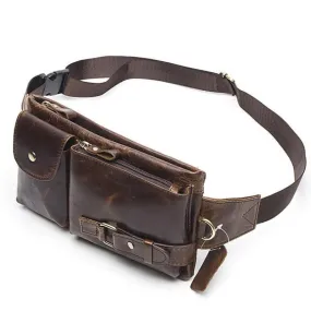 Leather Travel Waist Pack