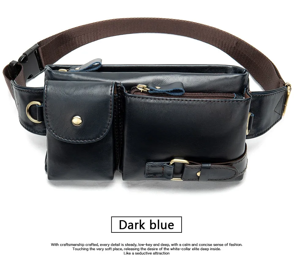 Leather Travel Waist Pack