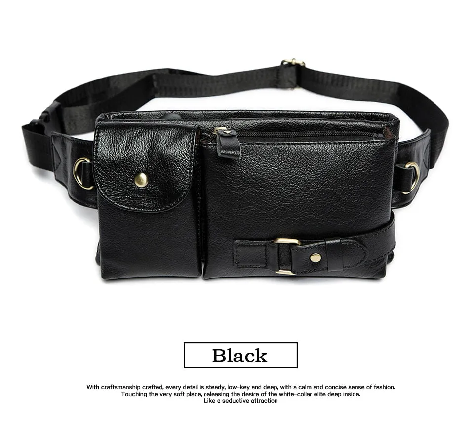 Leather Travel Waist Pack