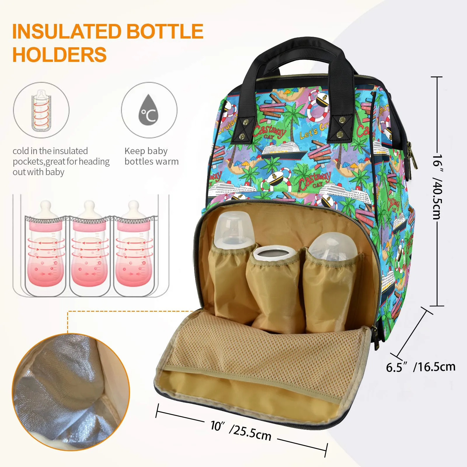 Let's Cruise Multi-Function Diaper Bag