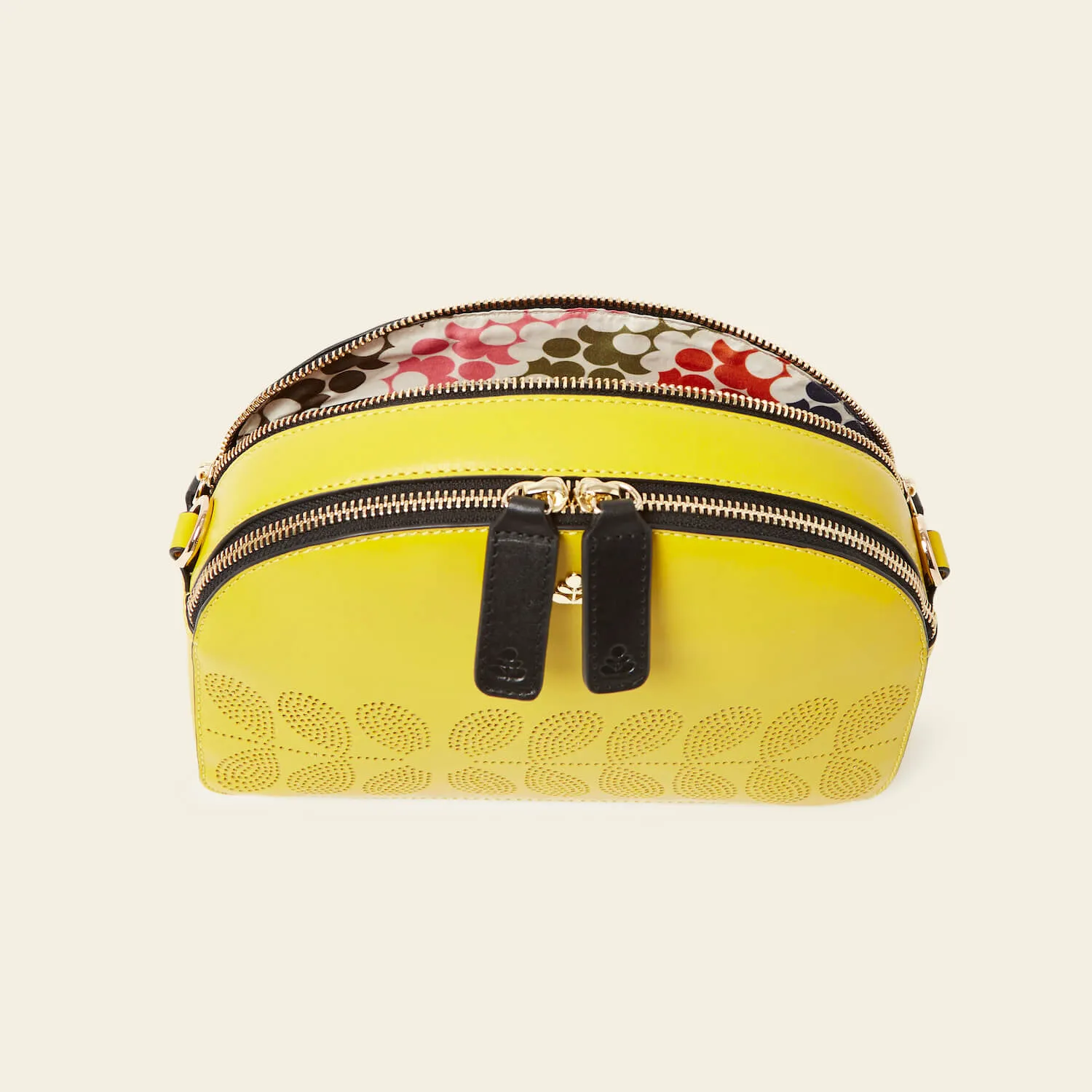 Luna Crossbody - Daffodil Punched Flower