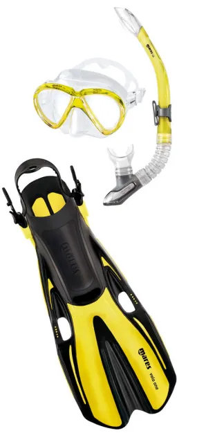 Mares Marlin Volo Mask   Snorkel   Fins Snorkelling Set