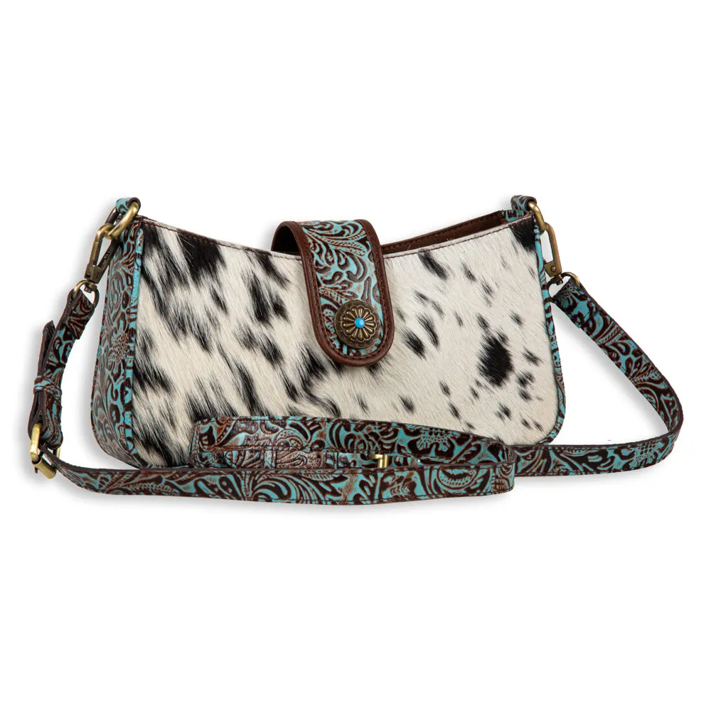 Marta Plains Hair-On Hide Leather Hairon Bag