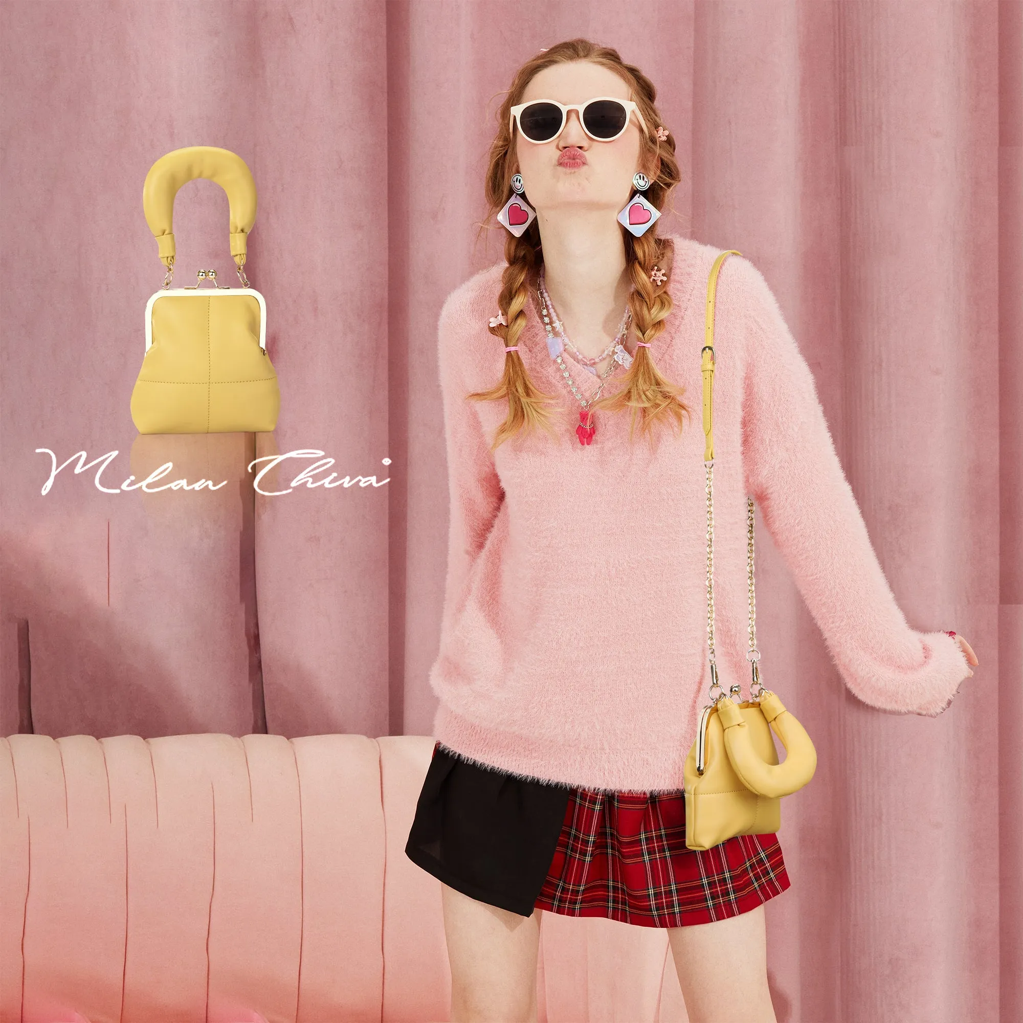 MC-1005 Milan Chiva Cute Mini Crossbody Bag