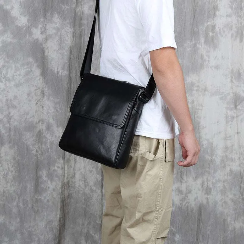 Men's Genuine Leather Crossbody Bag