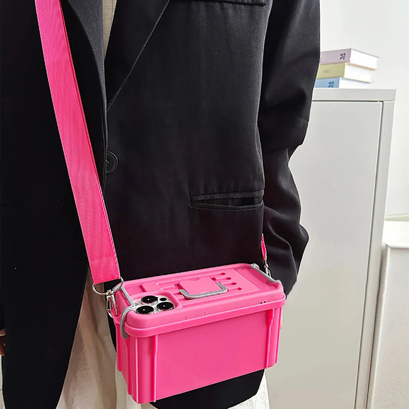 Mini Box Phone Case Crossbody Bag