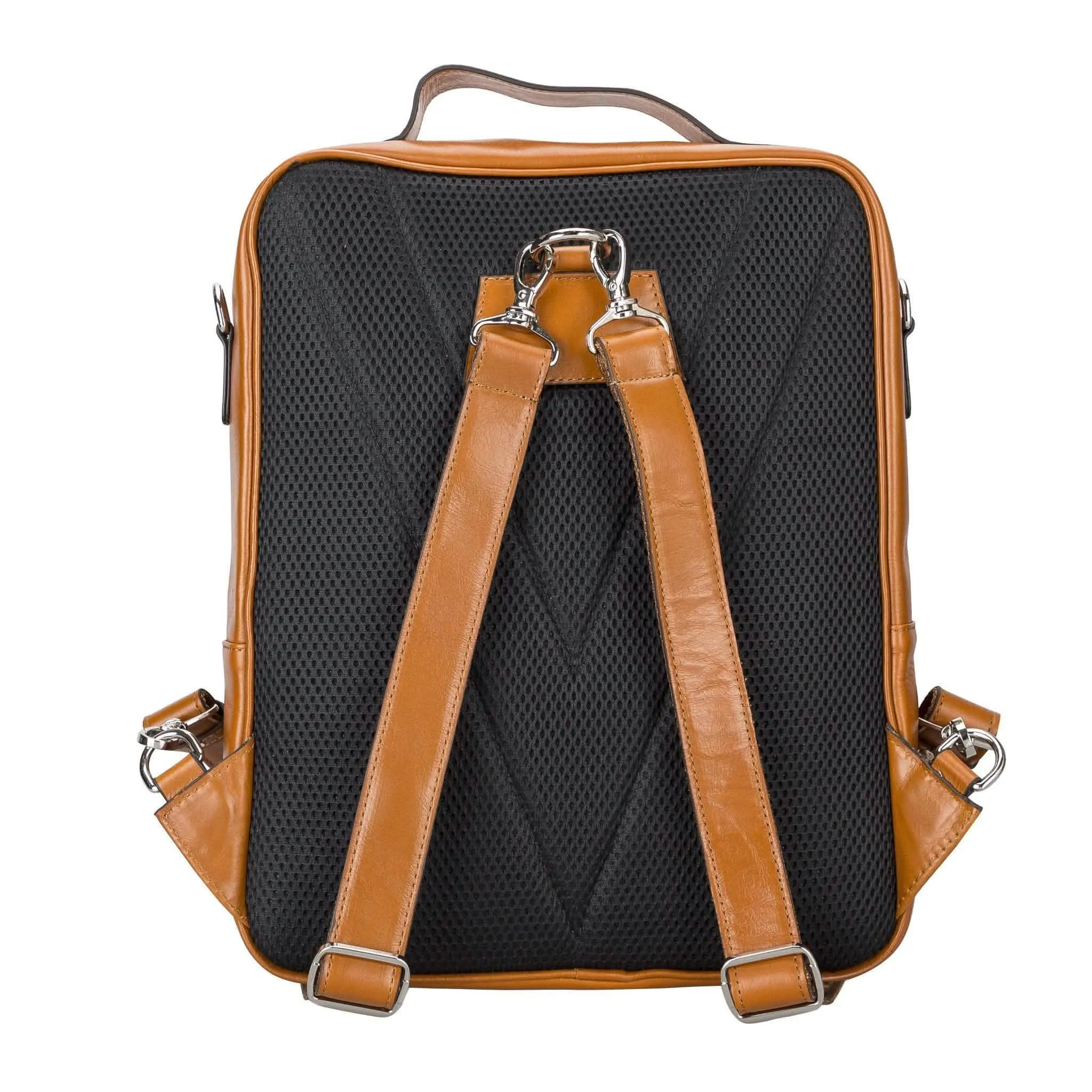 Molde Unisex Premium Leather Laptop Backpack for Daily Essentials