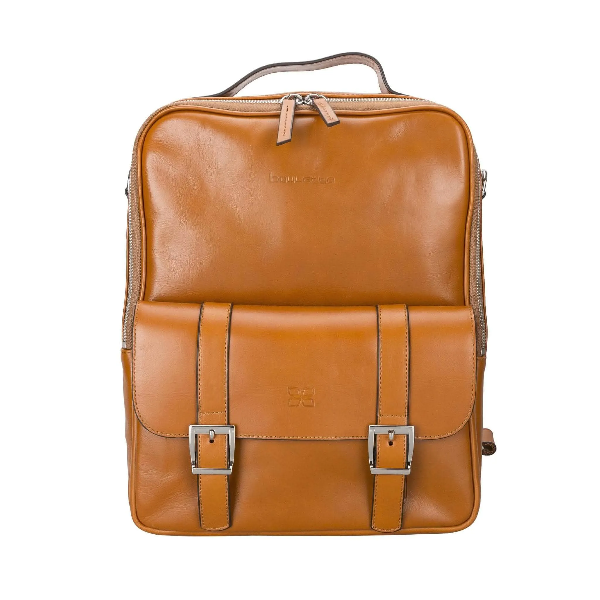 Molde Unisex Premium Leather Laptop Backpack for Daily Essentials