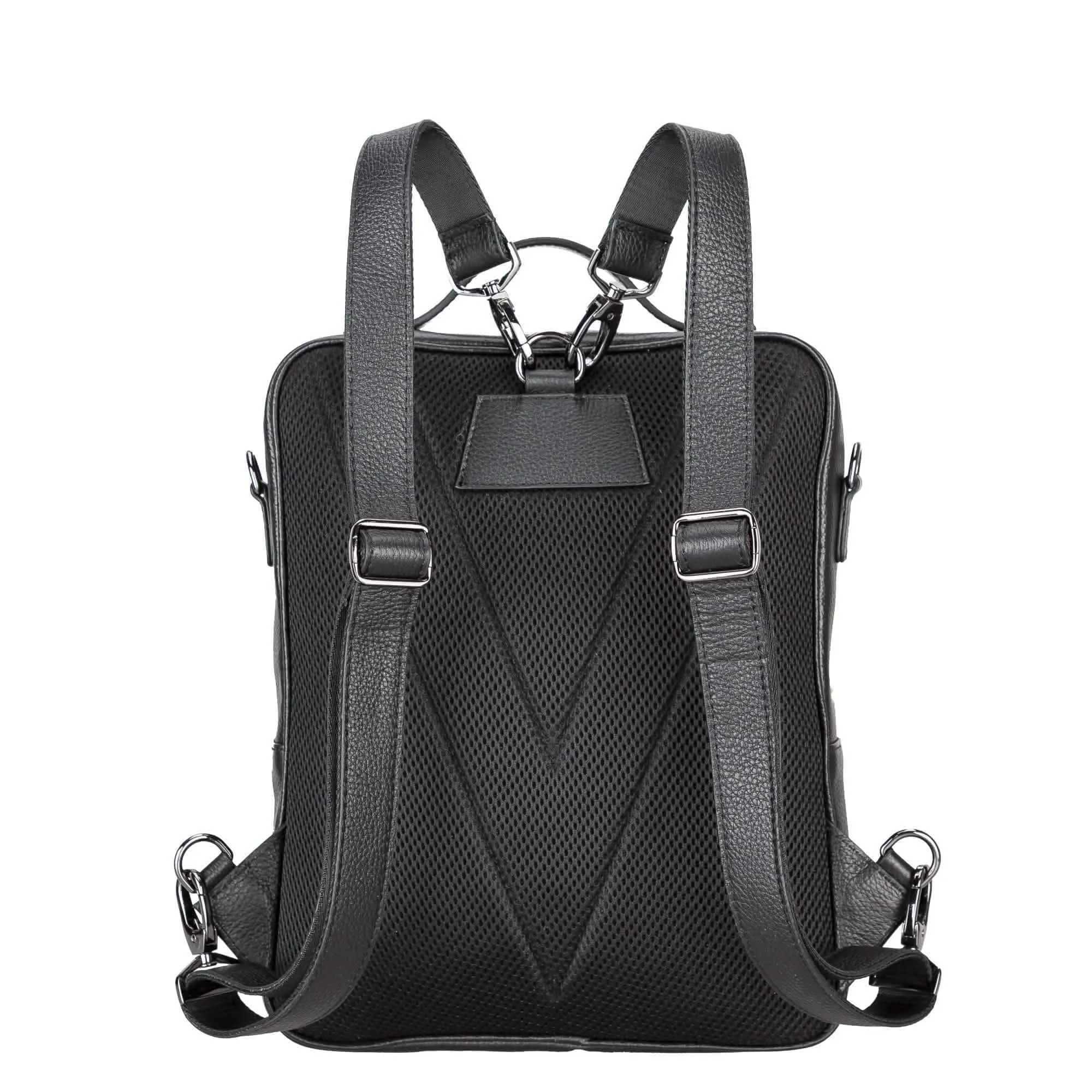 Molde Unisex Premium Leather Laptop Backpack for Daily Essentials