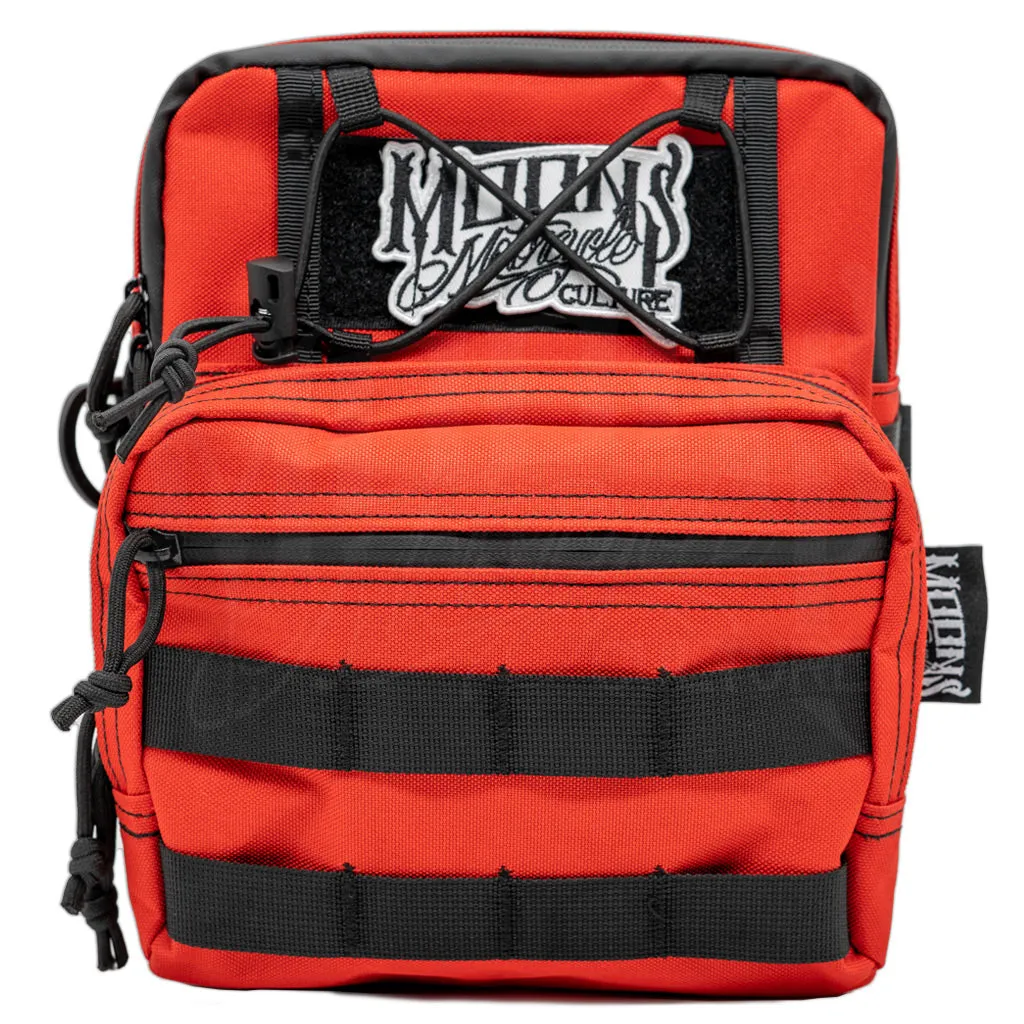 MOONSMC® BALKAN Molle HandleBar Bag - Red