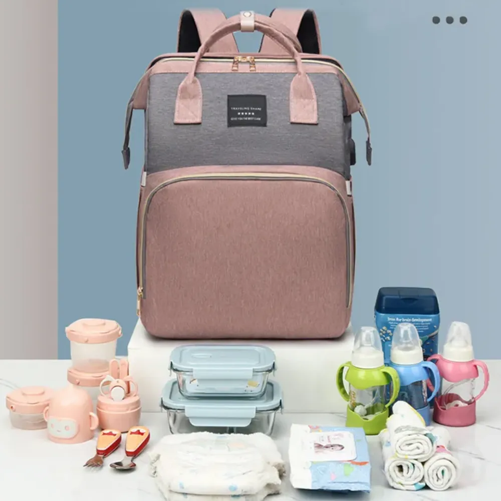 Multi-Use Diaper Bag with Expanded Toy Mode