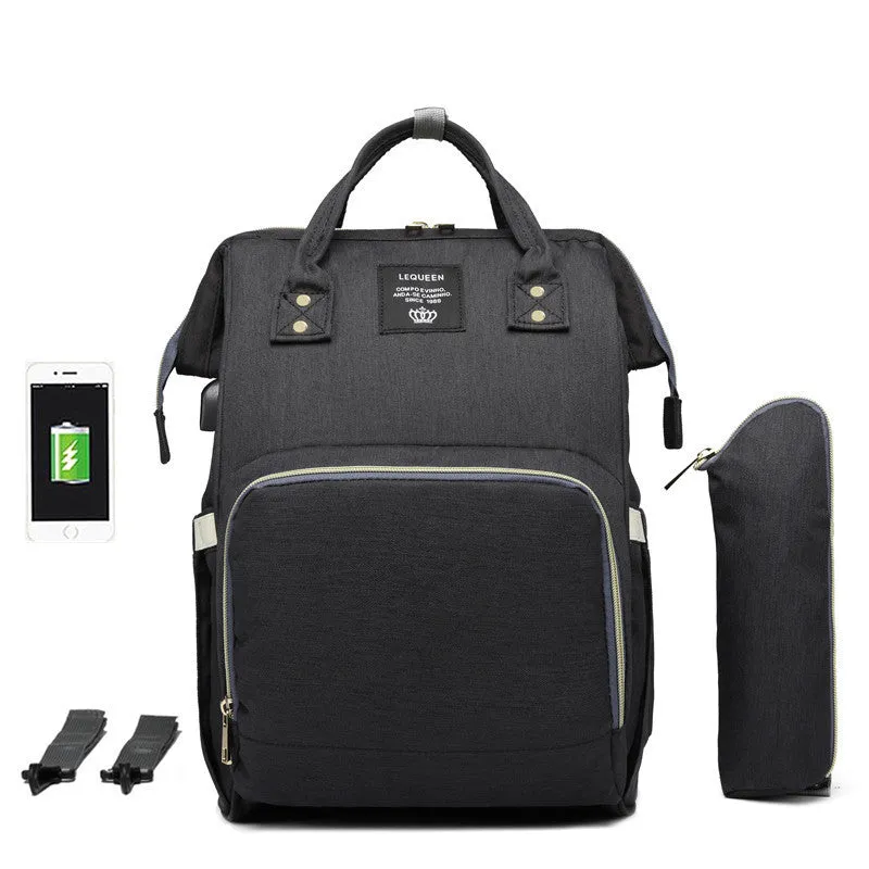 Multifunctional Large Capacity Diaper Bag