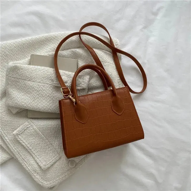 New Square Crossbody Bags For Women Fashion Handbags And Purses Ladies Shoulder Bag Small Top Handle Bags