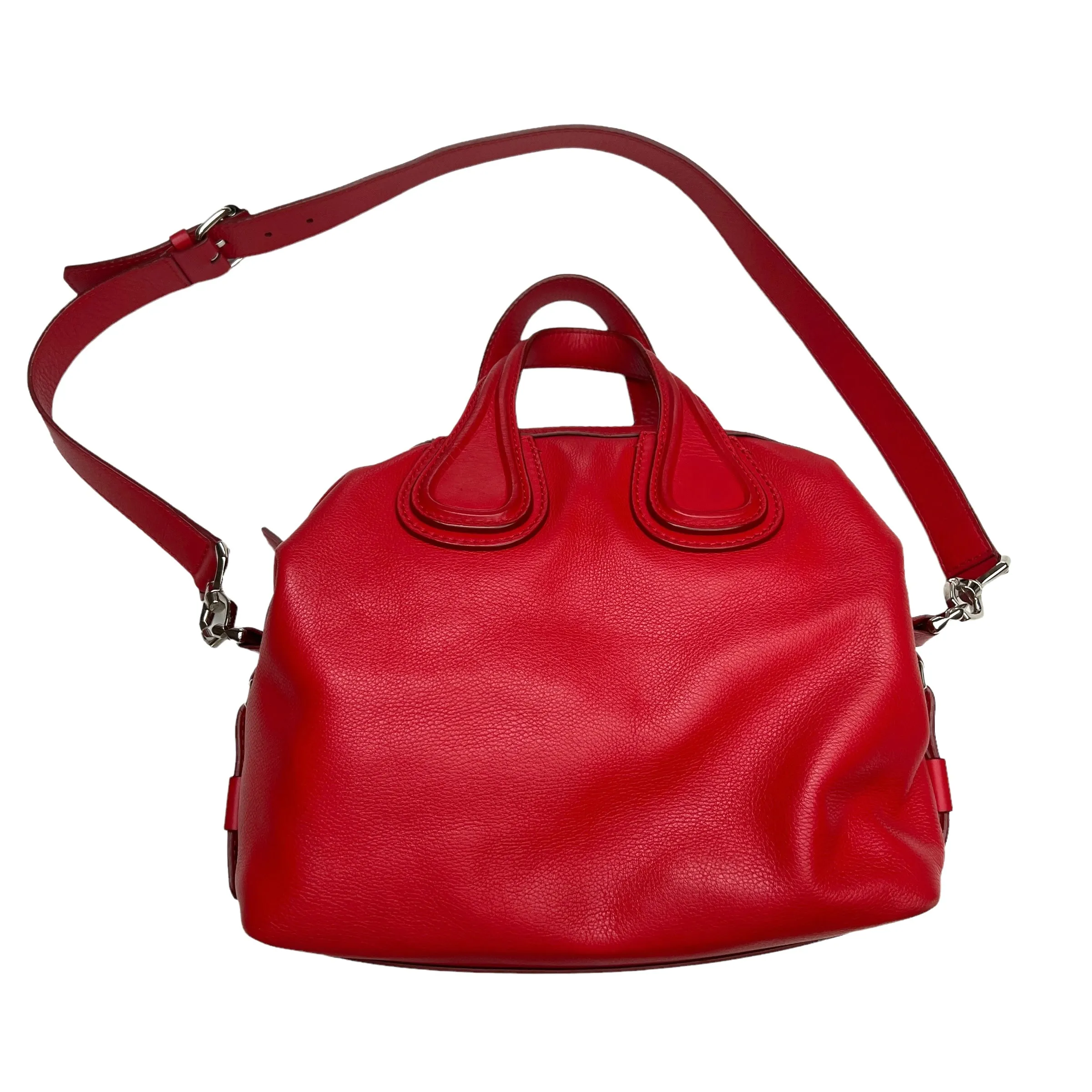 Nightingale Small Red Leather Bag