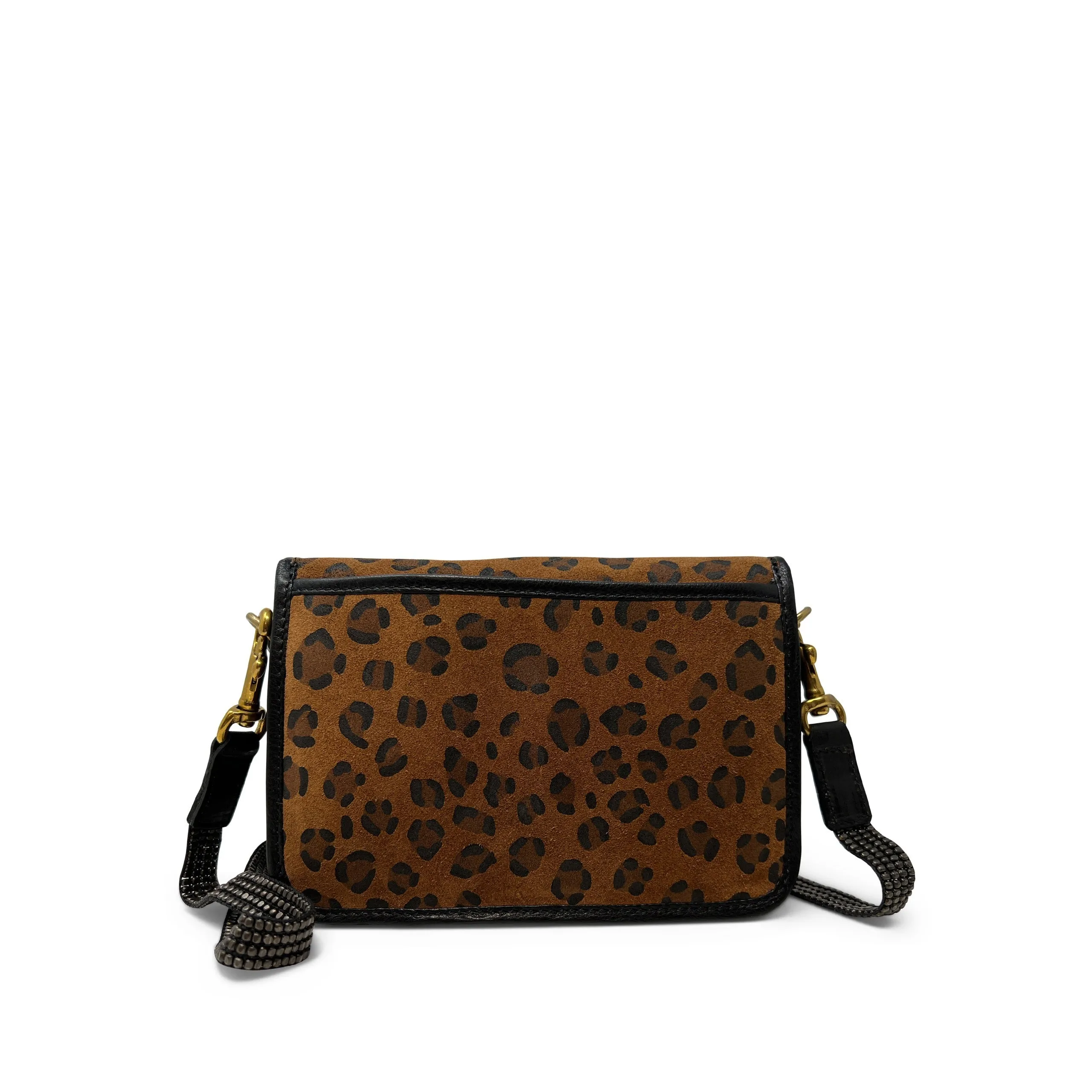 Ochre Leopard Mini Mia Crossbody