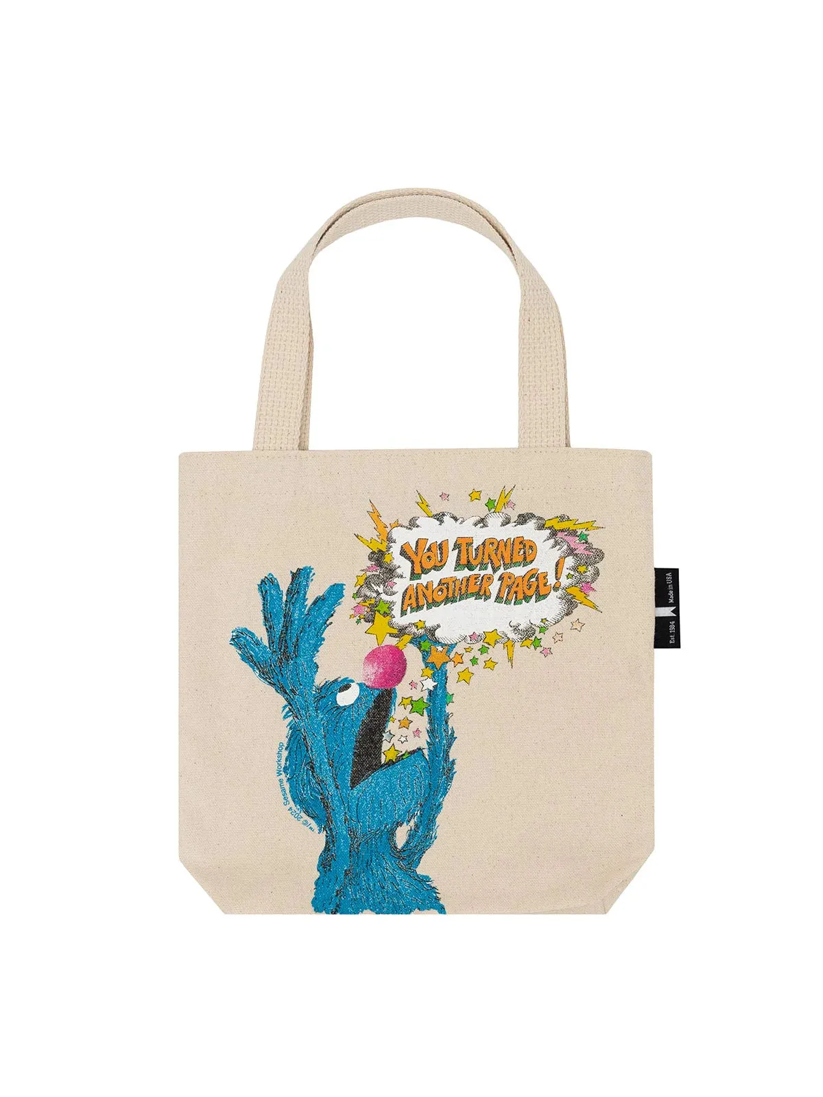 Out of Print Readers Mini Tote Bag: Monster at the End of this Book