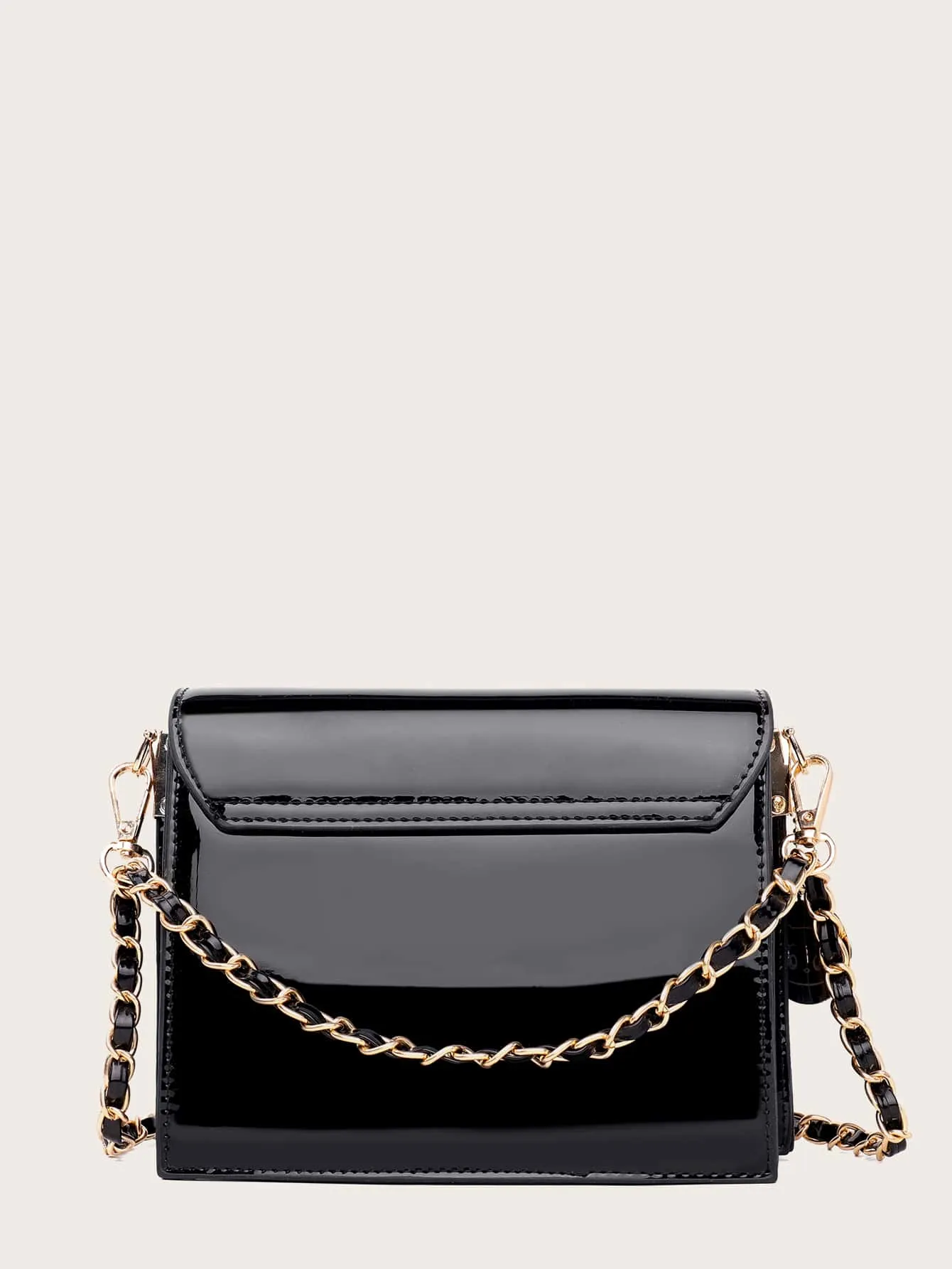 Patent Leather Crossbody Bag