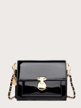 Patent Leather Crossbody Bag