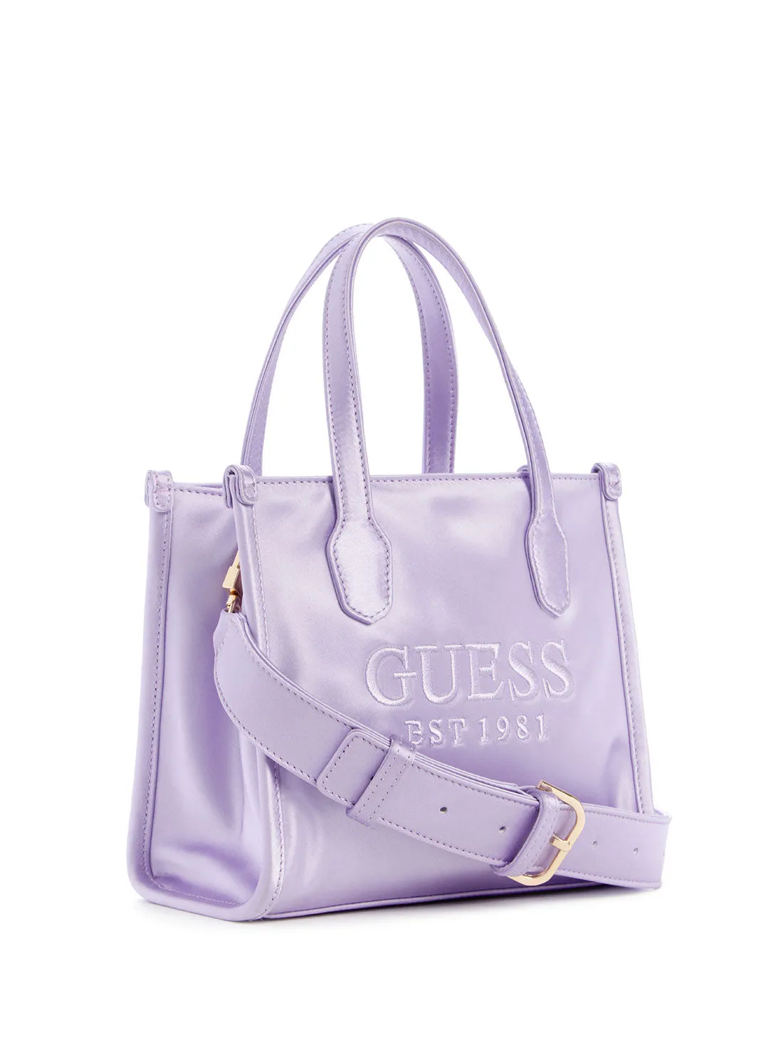 Purple Silvana Mini Tote Bag