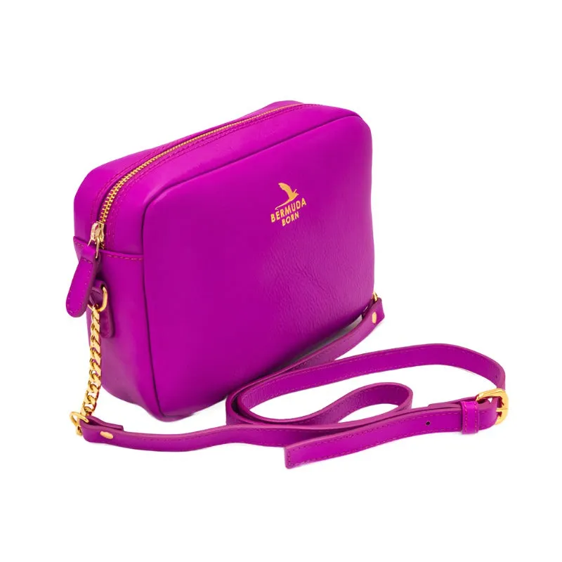 Purple Violet Horseshoe Bay Crossbody Bag