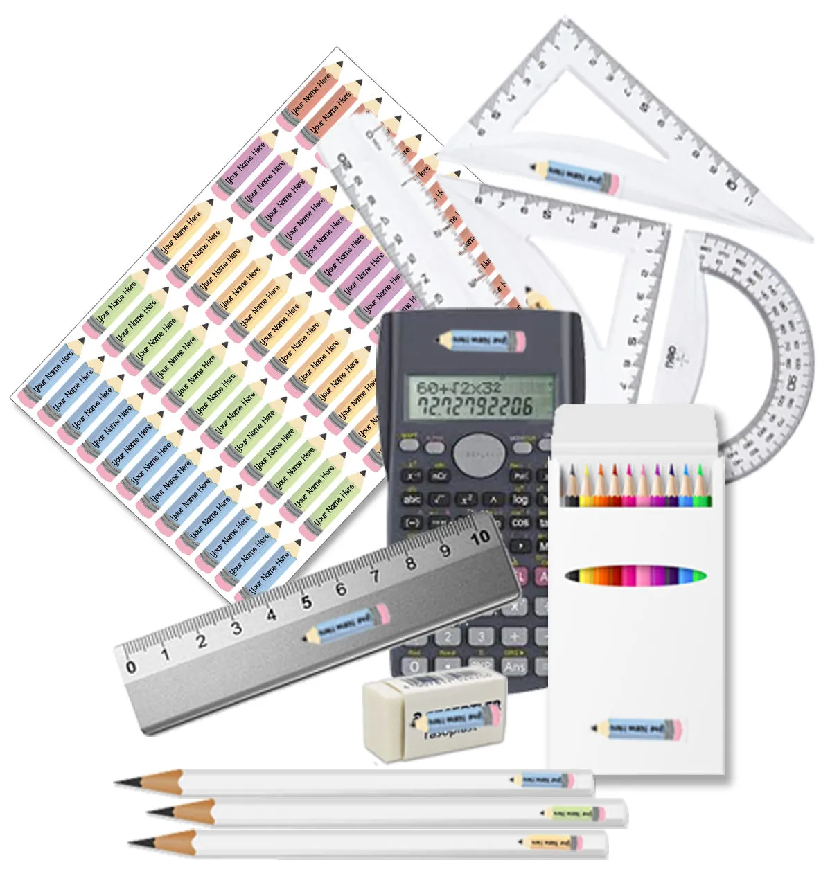 ""Donuts" School labels packs