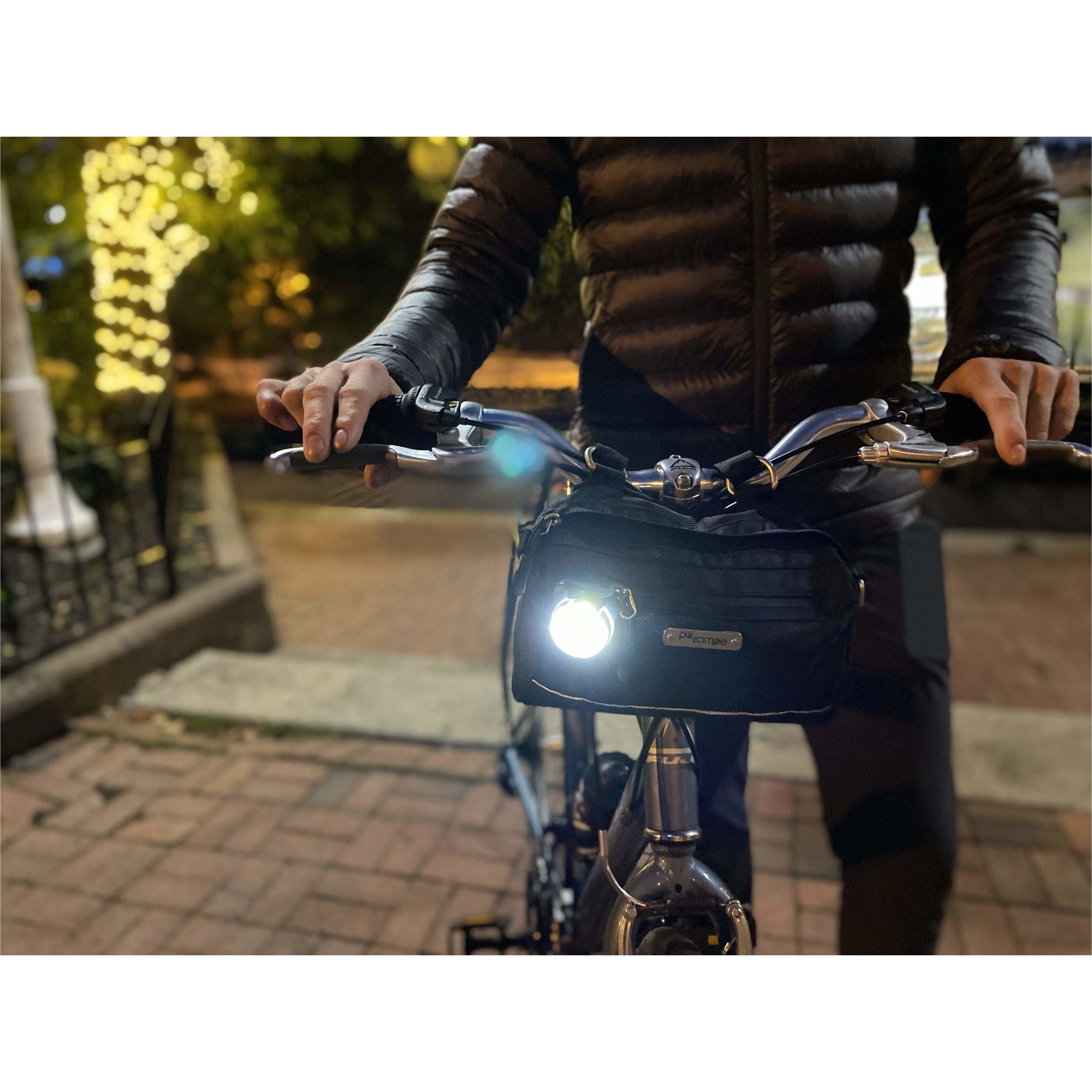 Rechargeable Clip-on Bike Light 2-Pack by Po Campo