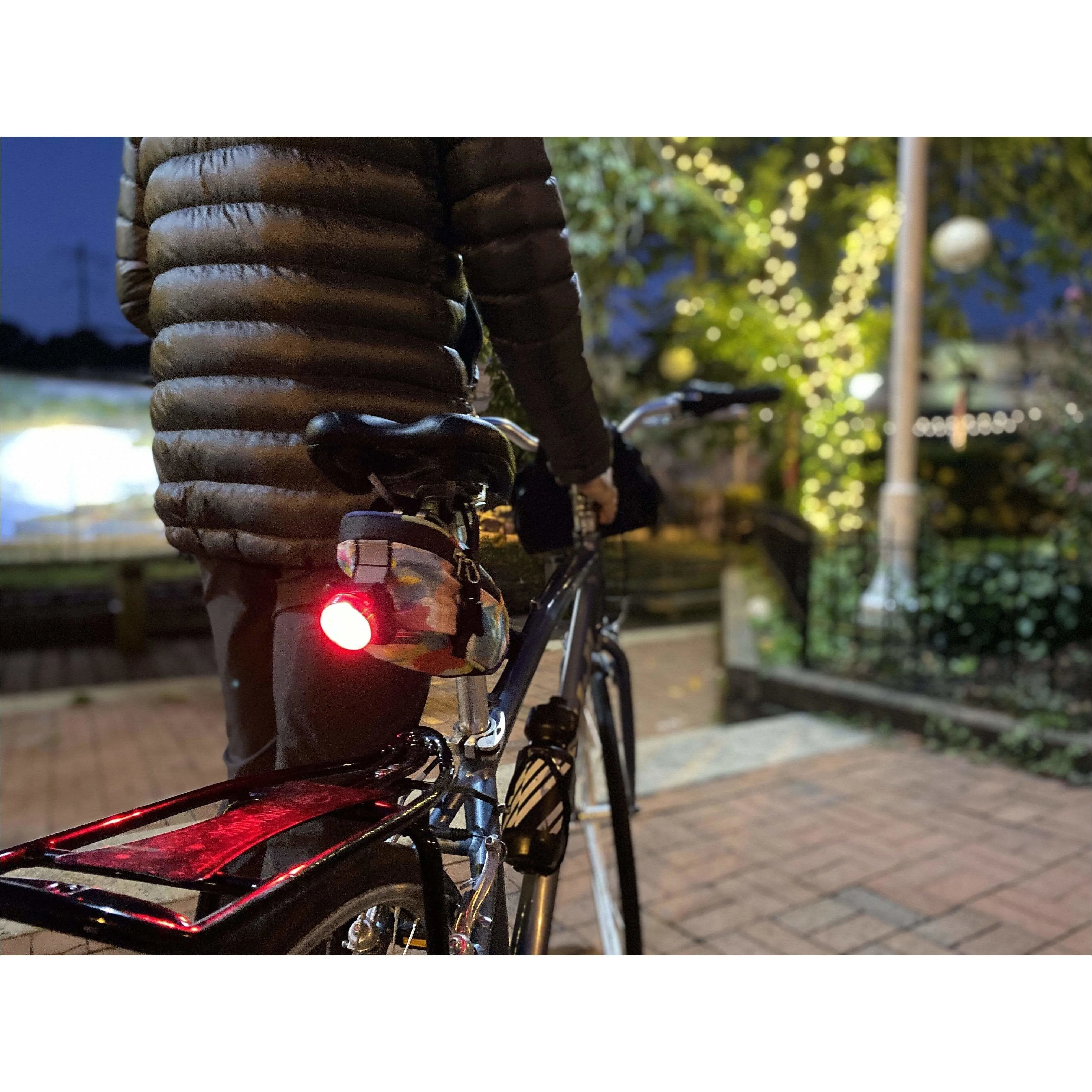 Rechargeable Clip-on Bike Light 2-Pack by Po Campo