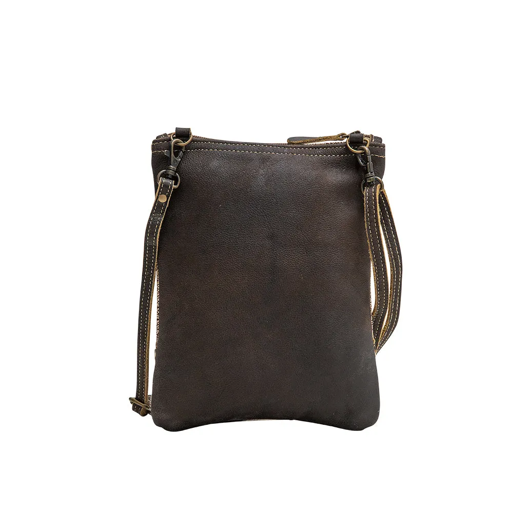 Ripple Leather & Hairon Bag