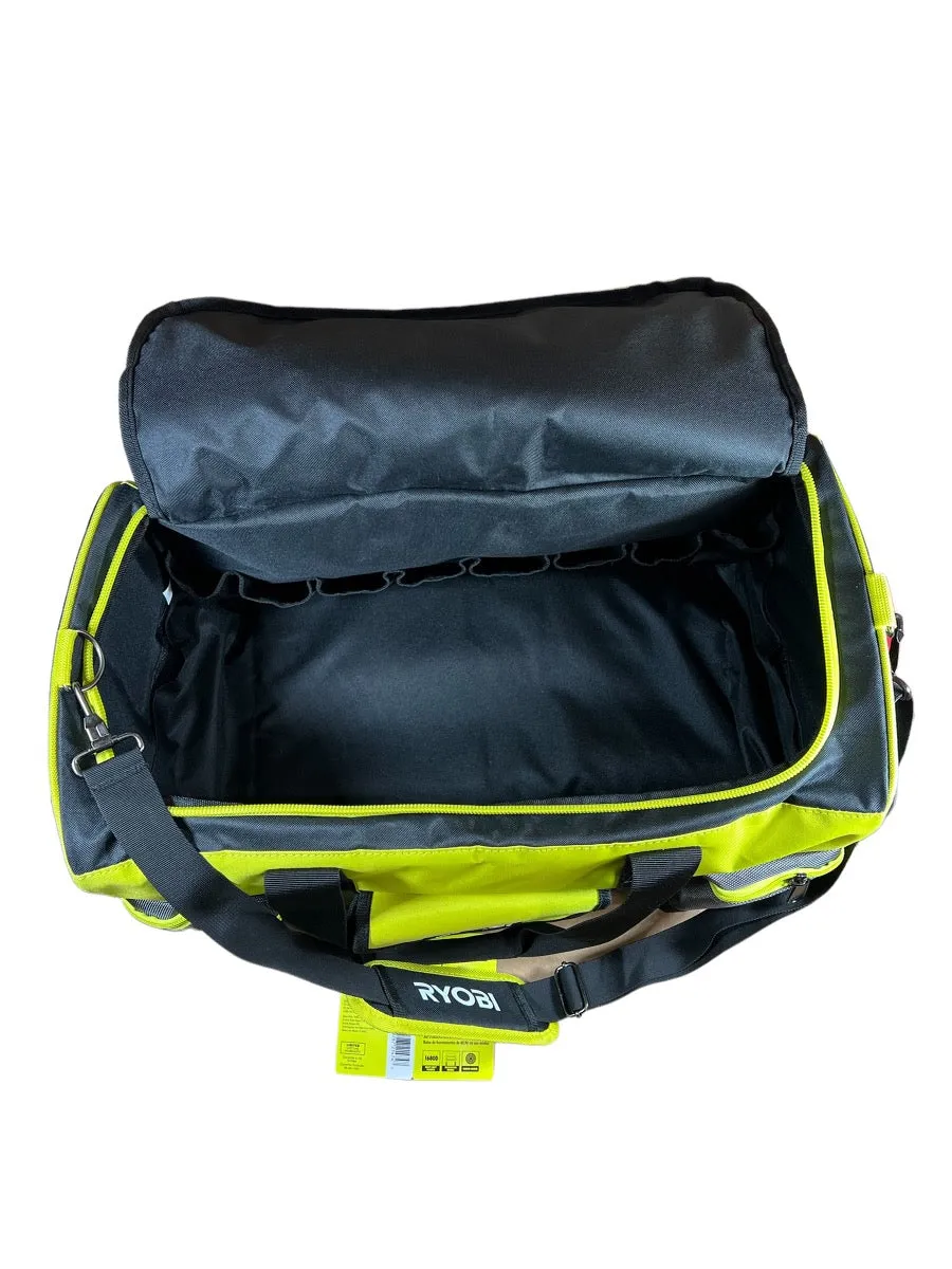 RYOBI 24 in. Tool Bag with Wheels and Shoulder Strap