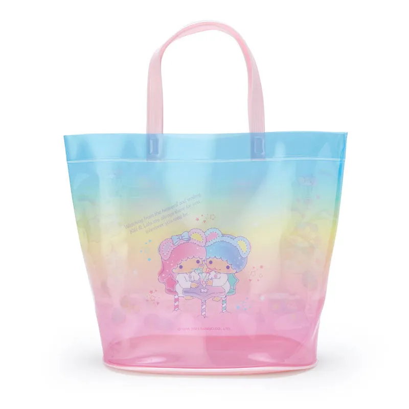 Sanrio Little Twin Stars pastel beach bag