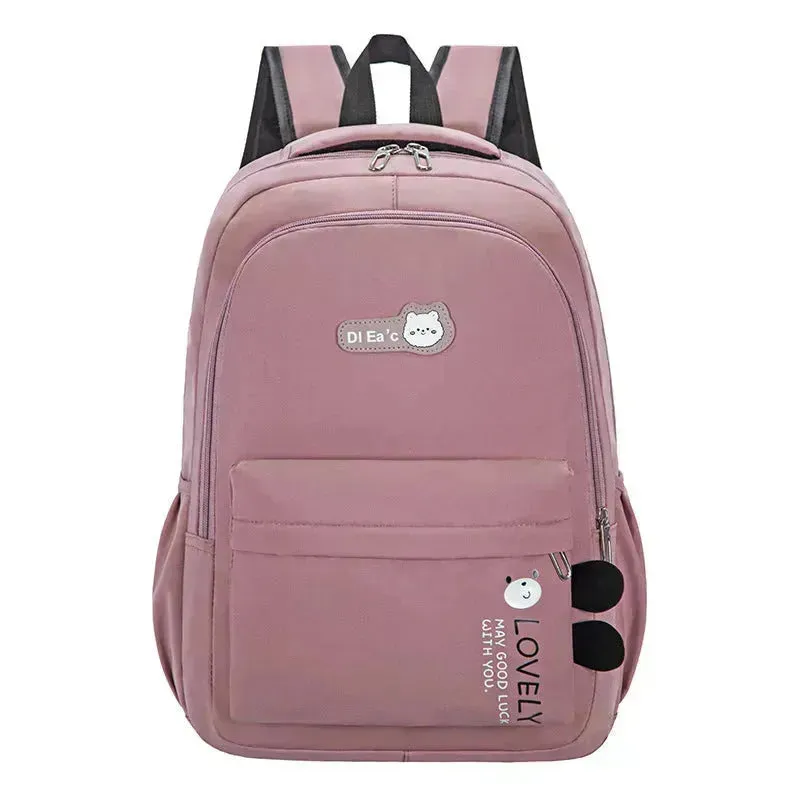 Schoolbag Fashion Casual Large Capacity Multi-functional Backpack