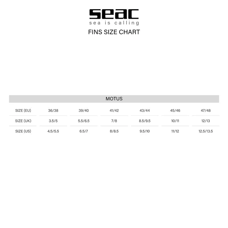 Seac Motus Tris Freediving and Spearfishing Set