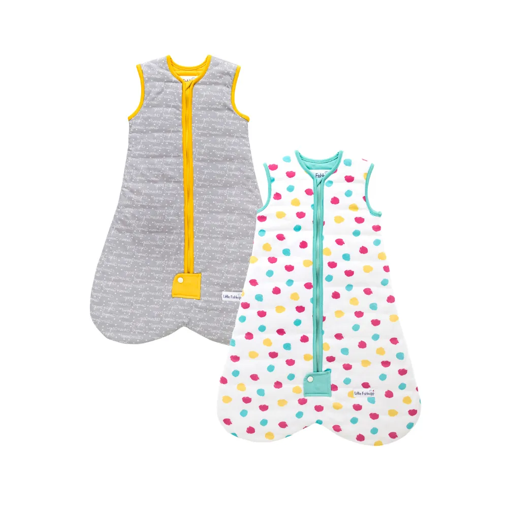 Standard Sleep Bag Set | Good Night/Dots