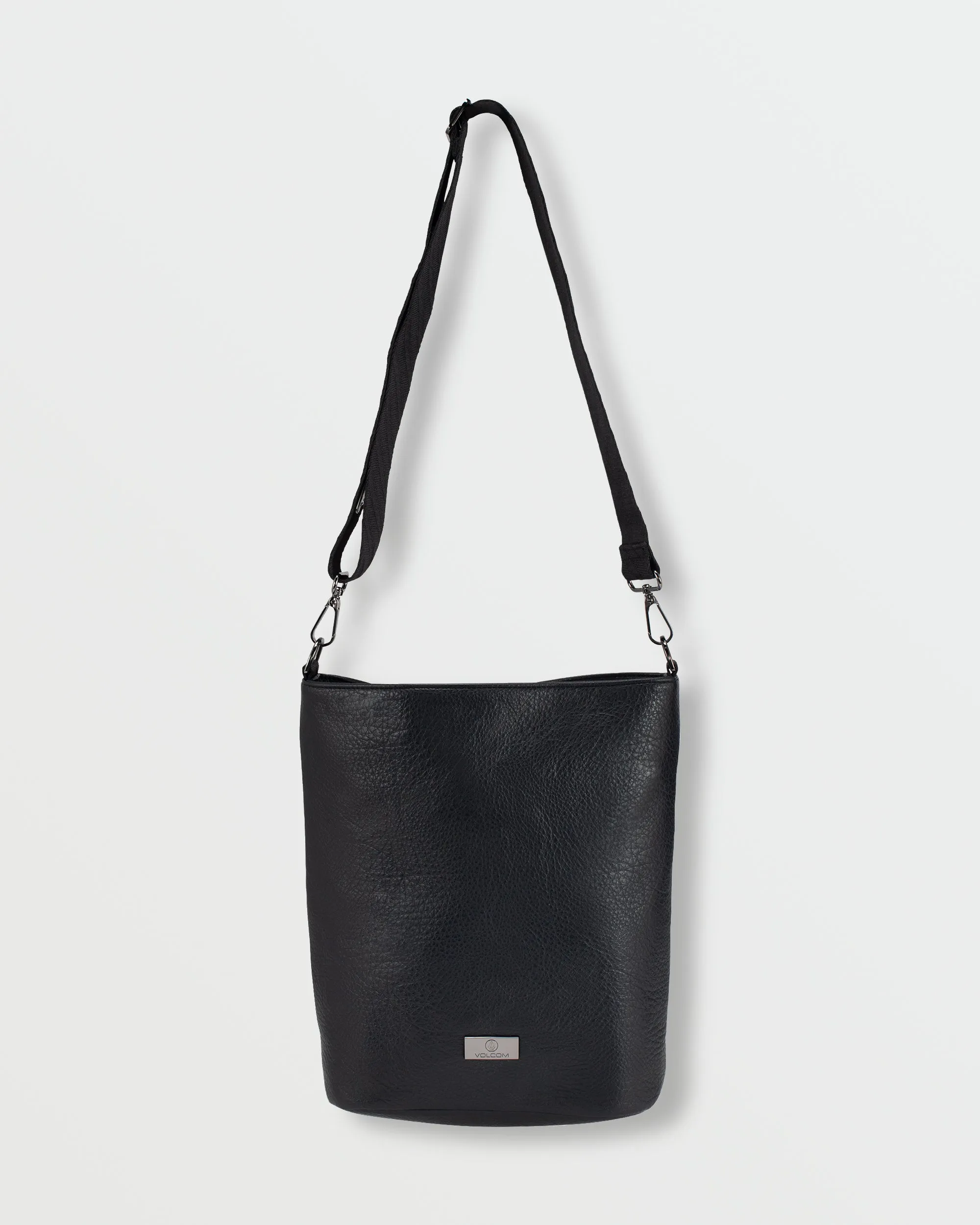 Strapped Shoulder Bag - Black