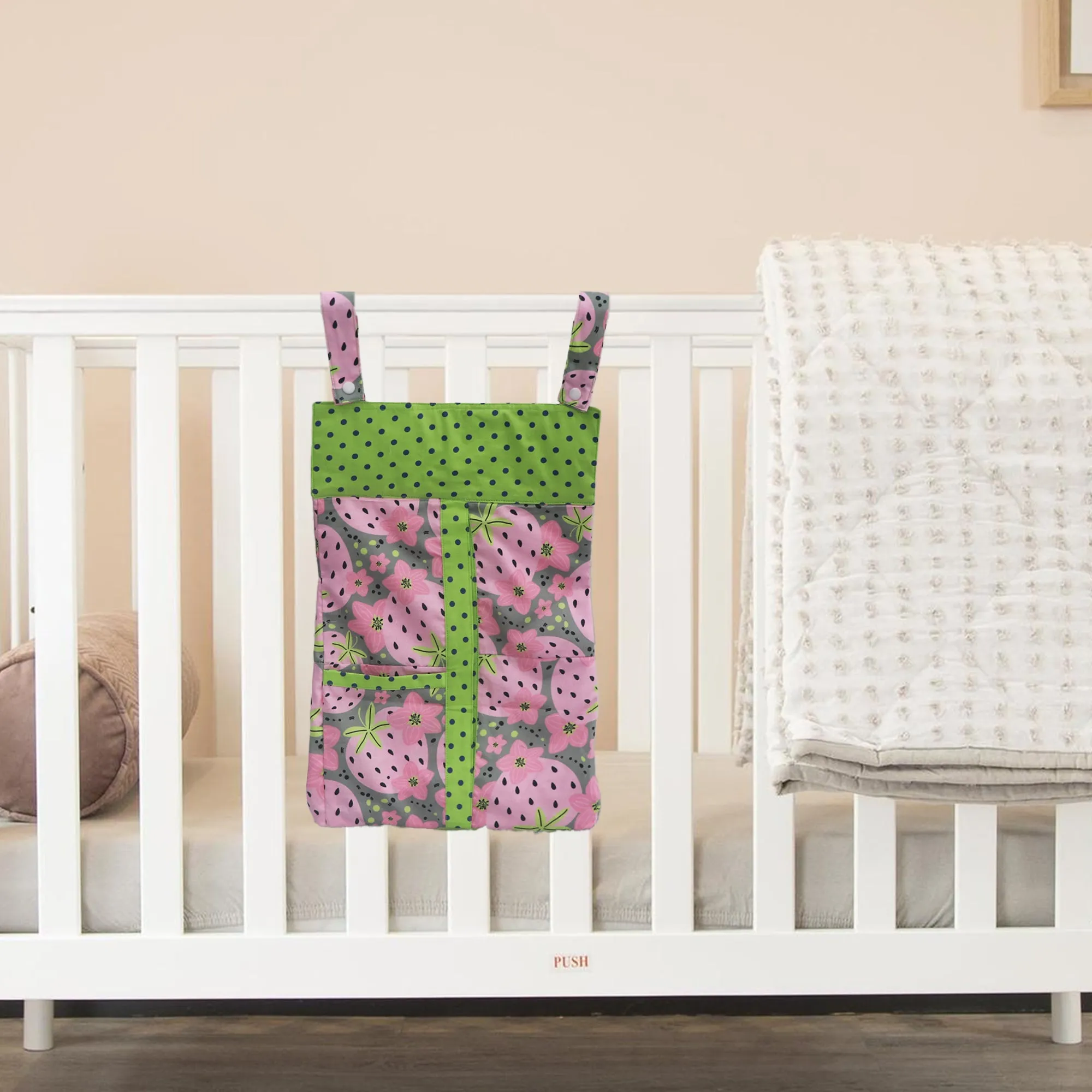 Strawberry-Diaper & Nappy Stacker Multi-Purpose Storage for Essentials