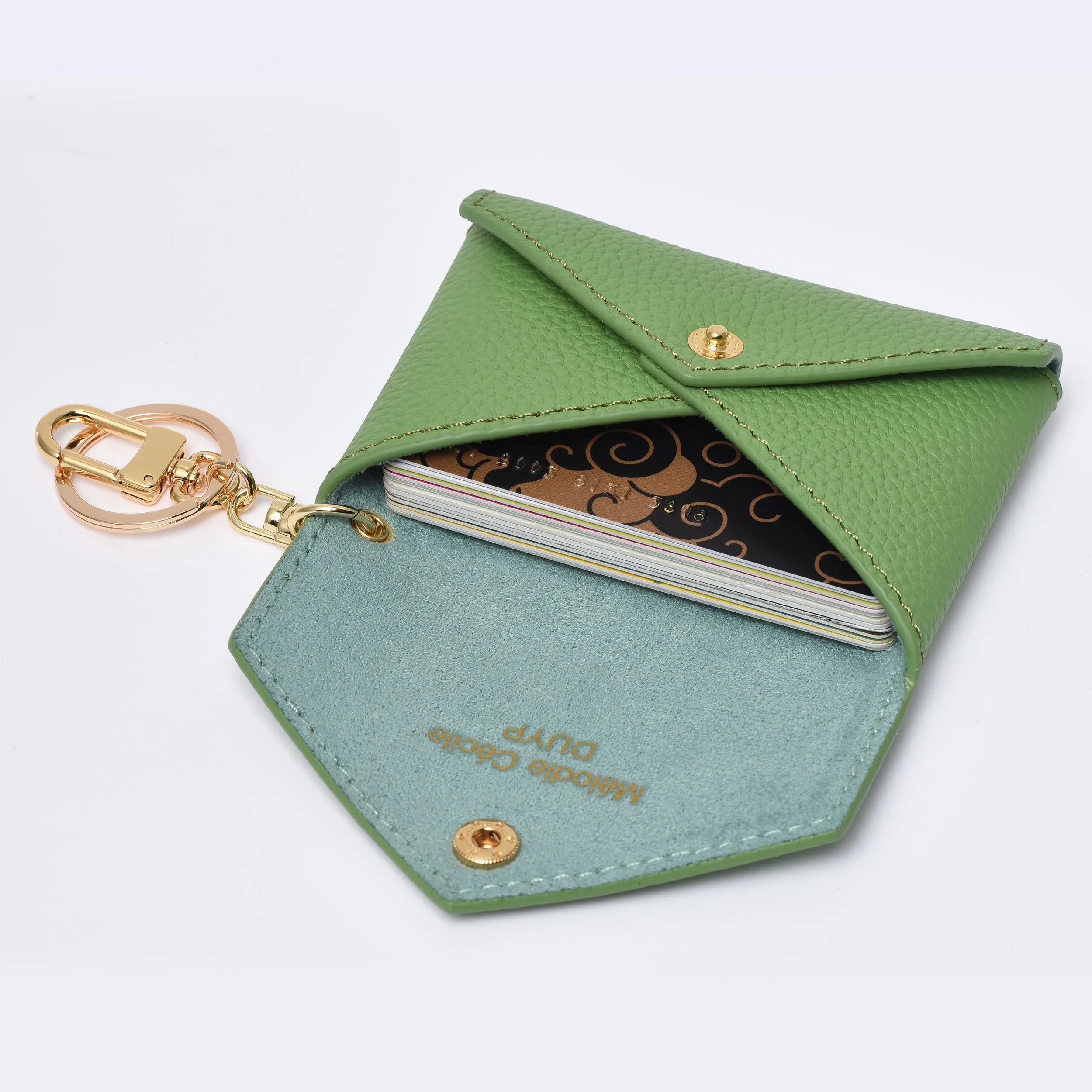 SUMMER COLLECTION - TOGO LEATHER MINI ENVELOPE BAG CHARM CARD HOLDER