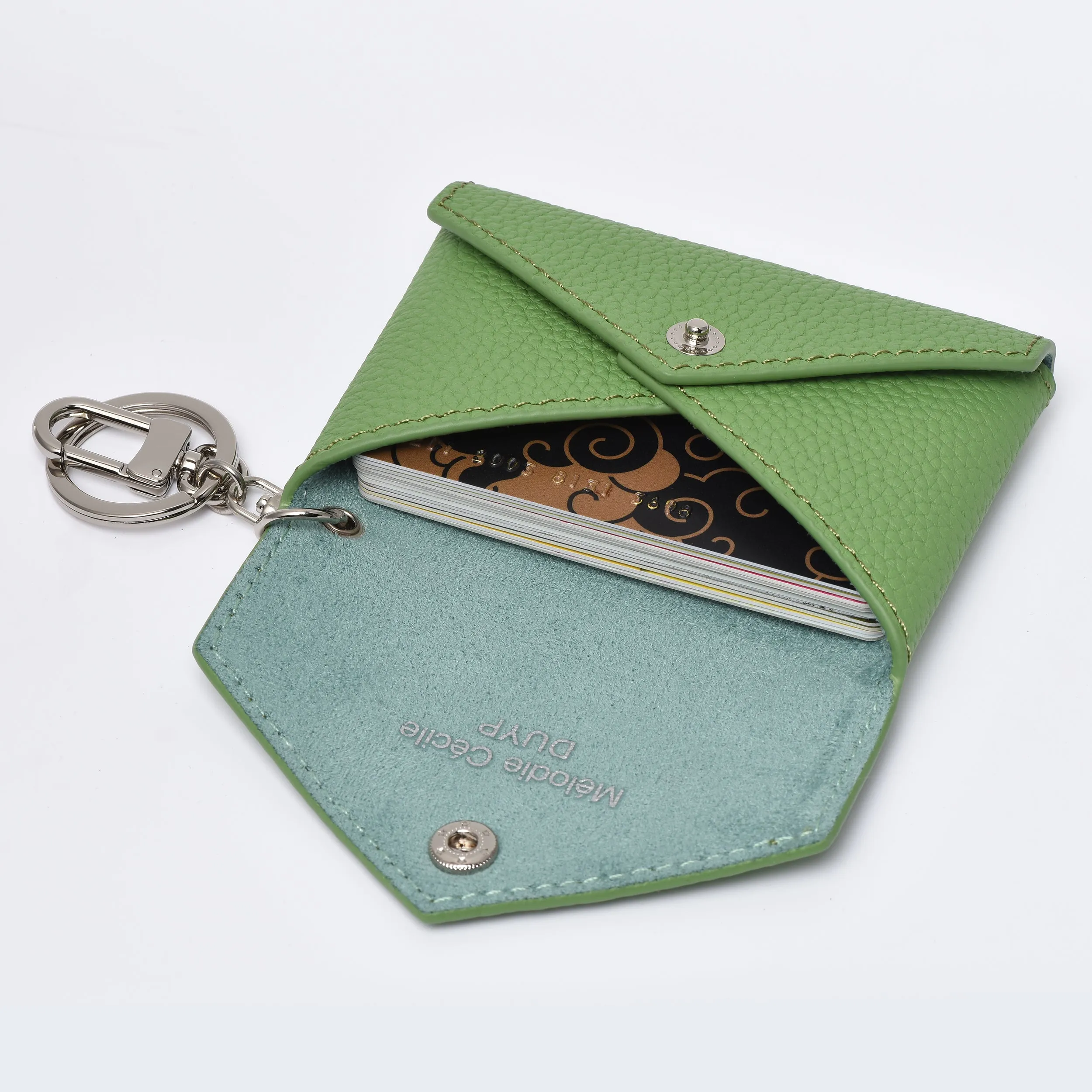 SUMMER COLLECTION - TOGO LEATHER MINI ENVELOPE BAG CHARM CARD HOLDER