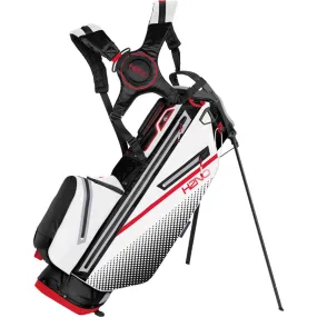 Sun Mountain H2NO Lite 14-Way Waterproof Stand Bag - Black/White/Red