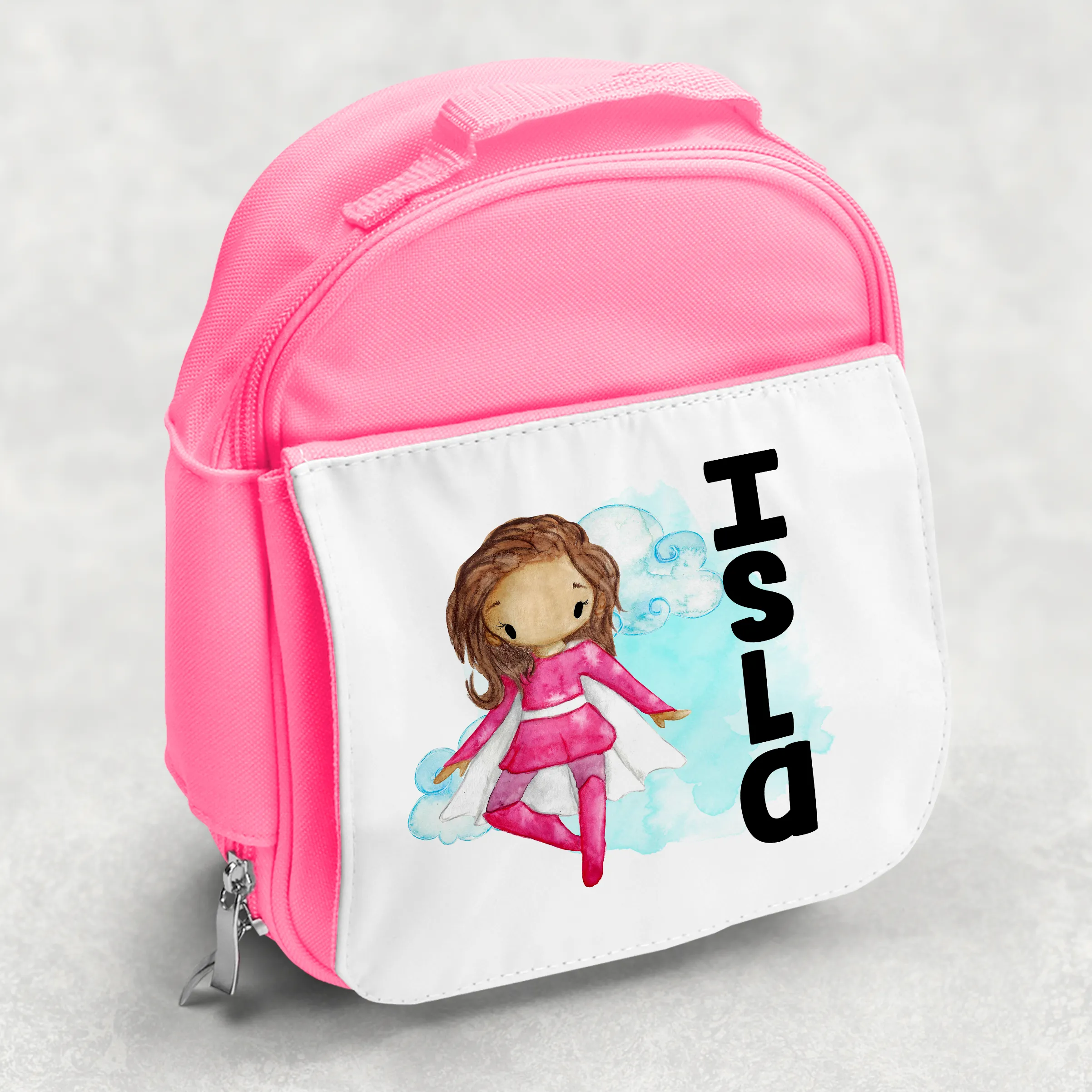 Superhero Personalised Kids Insulated Lunch Bag