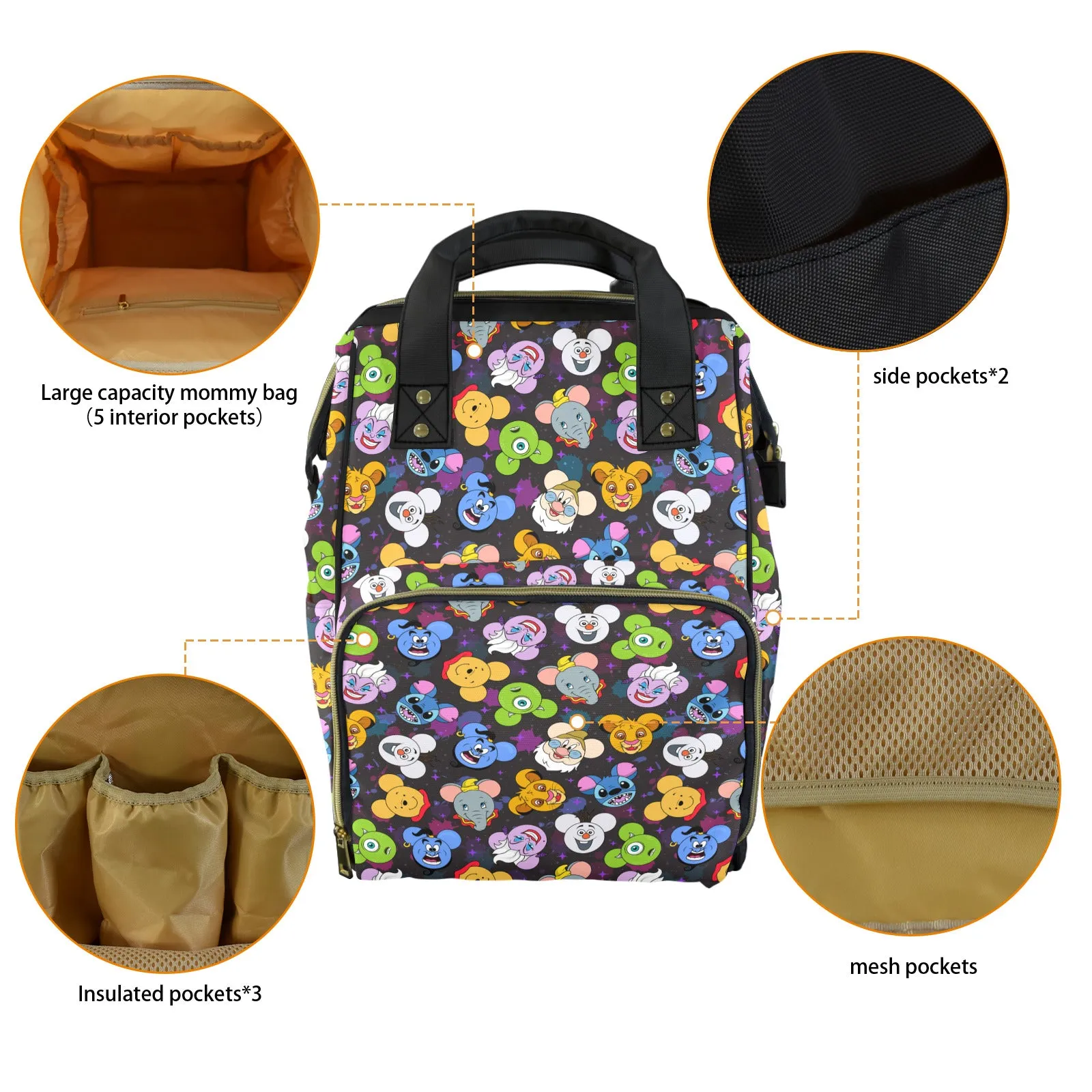 The Magical Gang Multi-Function Diaper Bag