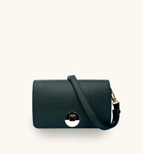 The Newbury Maxi Black Leather Bag