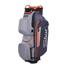 TITLEIST Cart 15 StaDry Cart Bag (Graphite/Grey/Flame)