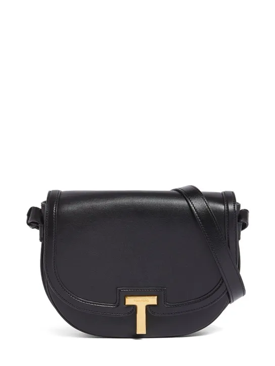 Tom Ford   Shiny smooth leather crossbody bag 